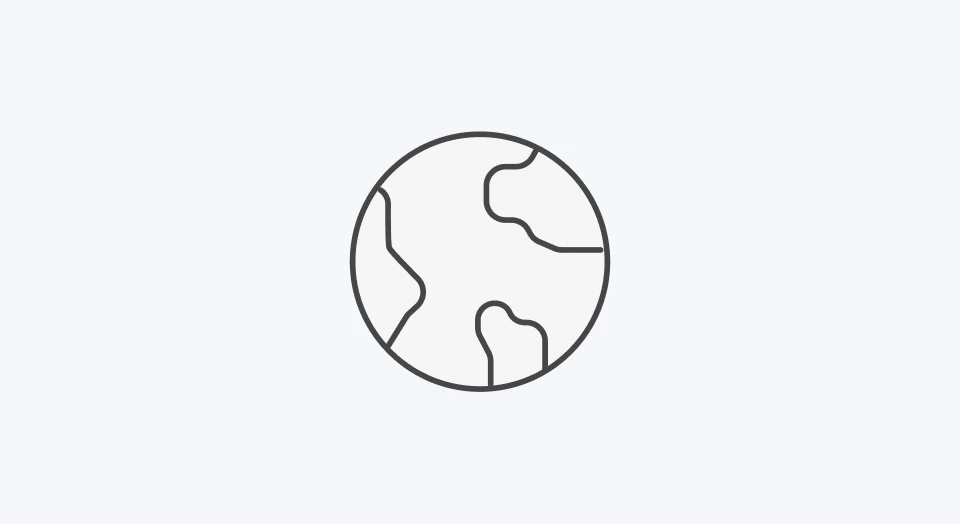 Icon Weltkugel