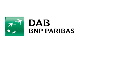 Grünes Logo DAB BNP Paribas
