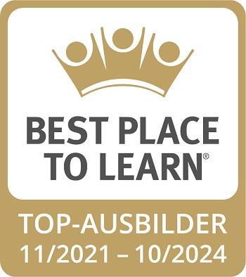 Auszeichnung Best Place to learn