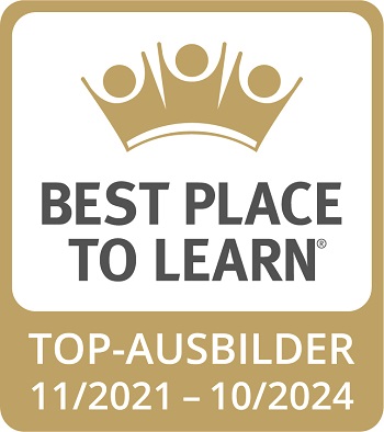 Auszeichnung Best Place to learn