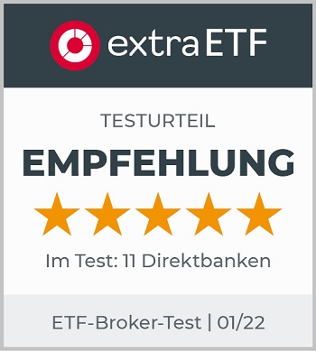 extraETF Broker-Empfehlung 2022