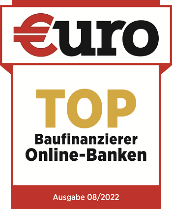 Auszeichnung Euro Top Baufinanzierer Online-Banken