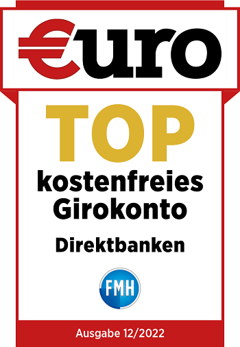 Auszeichnung Top Kostenfreies Girokonto Direktbanken