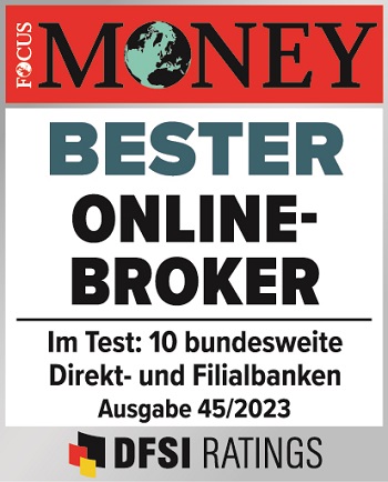 Auszeichnung Bester Online-Broker