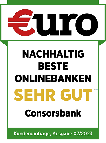 Auszeichnung Euro Nachhaltig beste Onlinebanken