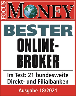 Auszeichnung Bester Online Broker 2021