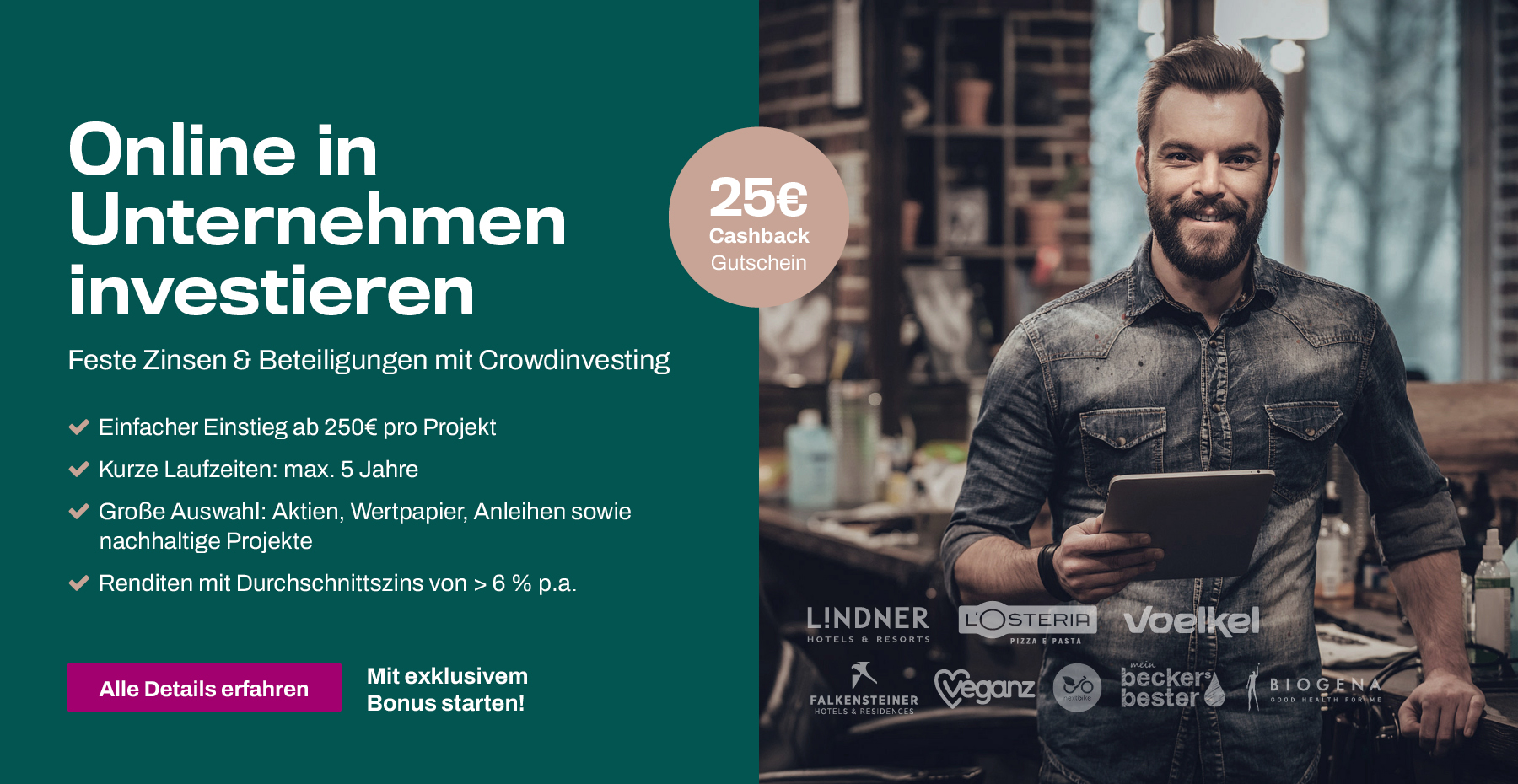 Schaubild 25€ Cashback Gutschein