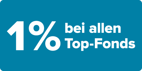 1 % bei allen Top-Fonds