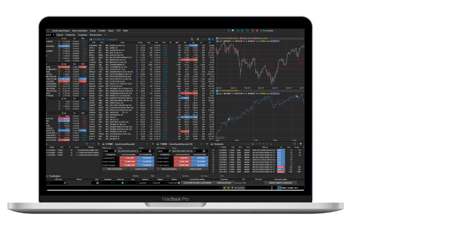 Laptopansicht ActiveTrader Pro