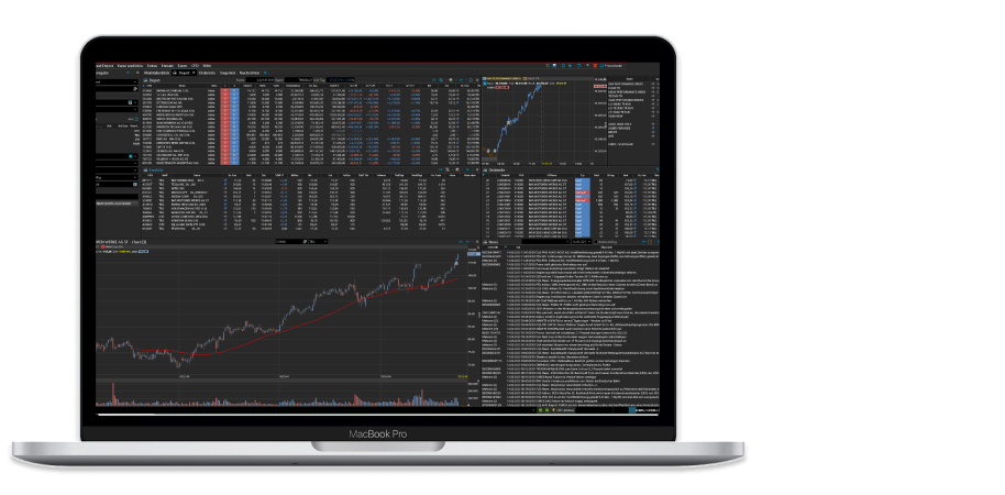 Laptopansicht ActiveTrader