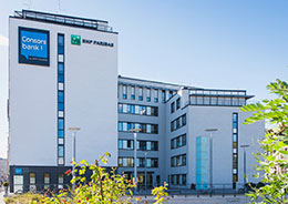 Gebäude der Consorsbank in Nürnberg