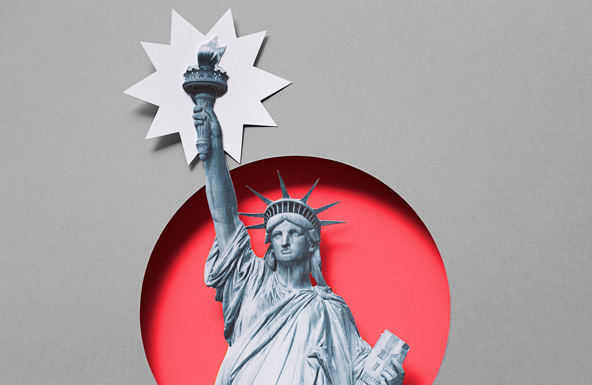 Symbolbild USA mit Freiheitsstatue