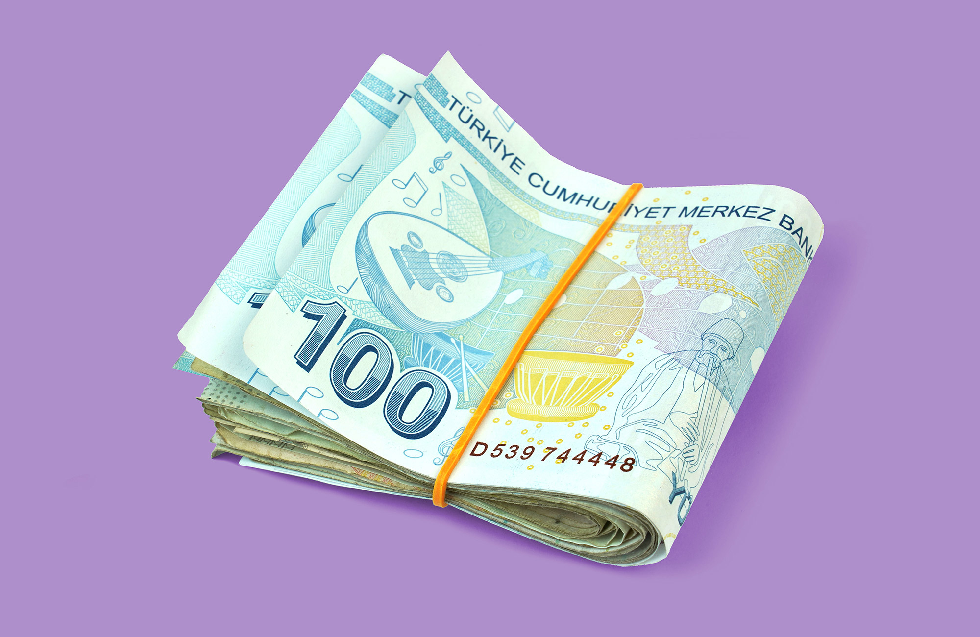 Geldschein Türkische Lira