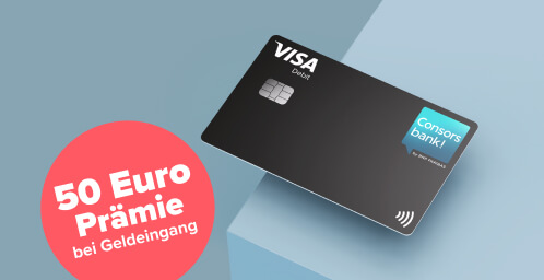 Kachel Aktion "50 Euro Prämie"