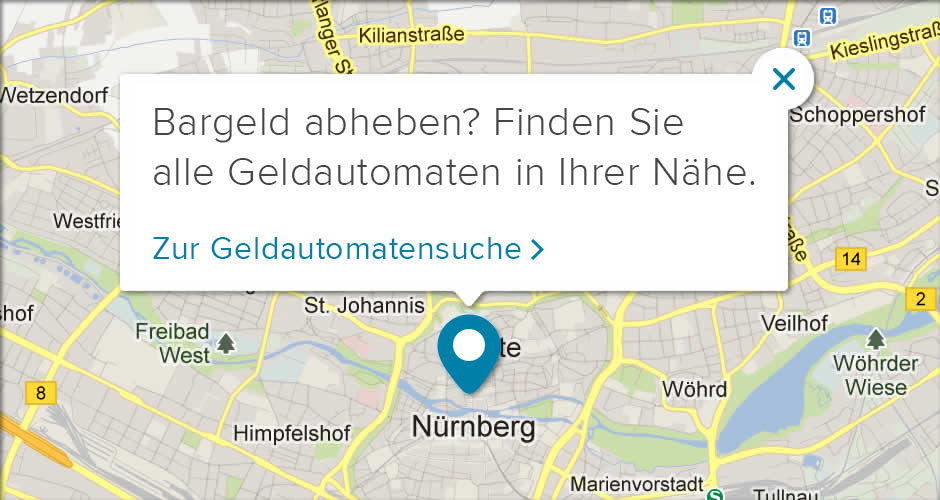 Geldautomatensuche